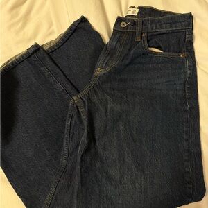Abercrombie & Fitch Curve Love Low Rise Ulta Loose Jeans